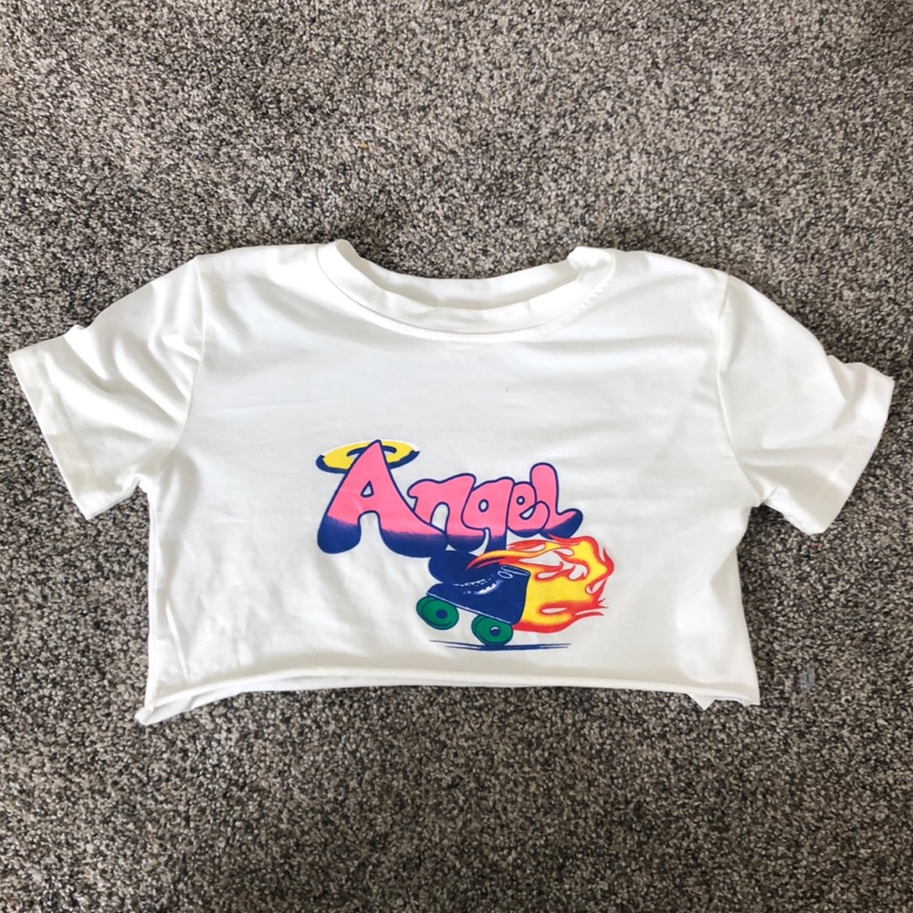Cropped Angel Top!